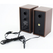 Esperanza Multimedia Stereo Speakers 2.0 Folk Brown