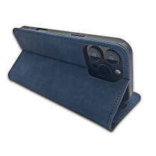 Dėklas "Smart Suede" skirtas Samsung A576 A57 5G mėlynas