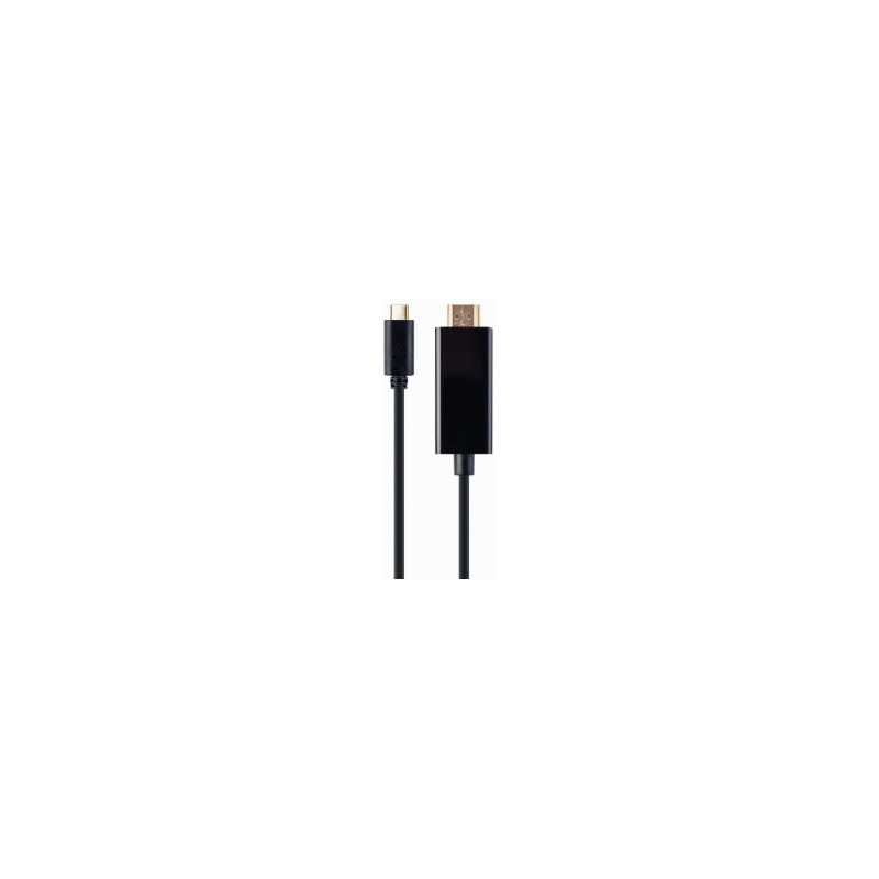 Kabelis Gembird USB Type-C kištukas - HDMI kištukas 4K@60Hz 2m juodas