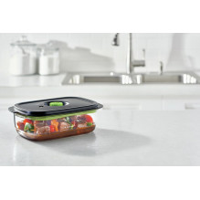 „FoodSaver FFC024X“ maisto laikymo indas, stačiakampė dėžutė, 2,3 l, permatoma, 1 vnt. „FoodSaver FFC024X“ maisto laikymo indas, stačiakampė dėžutė, 2,3 l, permatoma, 1 vnt.