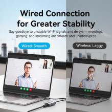 TINKLO ADAPTERIS USB-A 1GIGABIT / 0.15M CEZHB VENTION TINKLO ADAPTERIS USB-A 1GIGABIT / 0.15M CEZHB VENTION