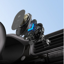 Swissten MagRide Qi2 15W black Swissten MagRide Qi2 15W black