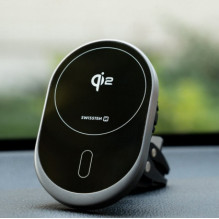 Swissten MagRide Qi2 15W black