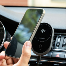 Swissten MagRide Qi2 15W black Swissten MagRide Qi2 15W black