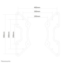 TELEVIZORIAUS ACC VESA ADAPTER PLOKŠTELĖ / 27-60' FPMA-VESA440 NEOMONTS TELEVIZORIAUS ACC VESA ADAPTER PLOKŠTELĖ / 27-60' FPMA-VESA440 NEOMONTS