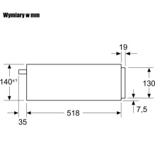 Bosch Serie 8 BDC7111B0 Steam cooking drawer, black Bosch Serie 8 BDC7111B0 Steam cooking drawer, black