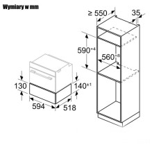 Bosch Serie 8 BDC7111B0 Steam cooking drawer, black Bosch Serie 8 BDC7111B0 Steam cooking drawer, black
