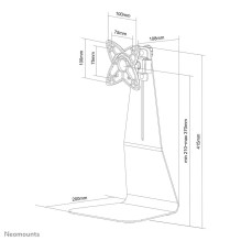 TV SET ACC DESK MOUNT 10-27" / FPMA-D850BLACK NEOMOUNTS TV SET ACC DESK MOUNT 10-27" / FPMA-D850BLACK NEOMOUNTS
