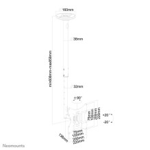 TV SET ACC CEILING MOUNT 10-40 / FPMA-C060BLACK NEOMOUNTS