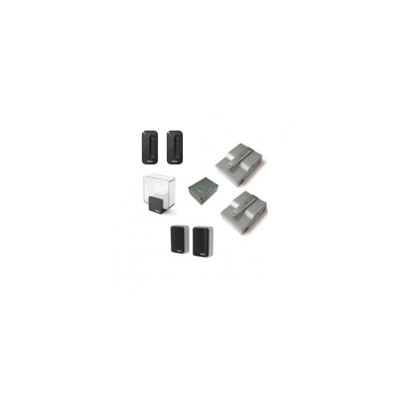 Varstomų vartų automatikos rinkinys Nice SFAB2124 (iki 2.3m, 2xMYGO4, EPMB, ELDC)