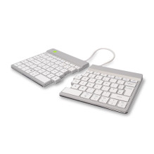 KEYBOARD WRL SPLIT BREAK / BALTAI RGOSBUKWLWH R-GO ĮRANKIAI