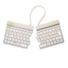KEYBOARD WRL SPLIT BREAK / BALTAI RGOSBUKWLWH R-GO ĮRANKIAI