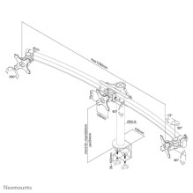 TELEVIZORIAUS ACC STALO MONTAVIMAS JUODAS / 19-27 colių FPMA-D700D3 NEOMOUNTS TELEVIZORIAUS ACC STALO MONTAVIMAS JUODAS / 19-27 colių FPMA-D700D3 NEOMOUNTS