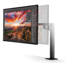 LCD Monitor, LG, 31.5", Panel IPS, 3840x2160, 16:9, 60Hz, 5 ms, Speakers, Swivel, Pivot, Height adjustable, Tilt, C