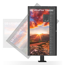 LCD Monitor, LG, 31.5", Panel IPS, 3840x2160, 16:9, 60Hz, 5 ms, Speakers, Swivel, Pivot, Height adjustable, Tilt, C