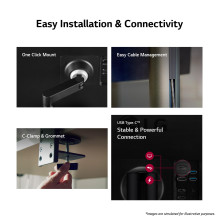 LCD Monitor, LG, 31.5", Panel IPS, 3840x2160, 16:9, 60Hz, 5 ms, Speakers, Swivel, Pivot, Height adjustable, Tilt, C