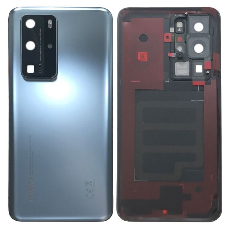 Galinis dangtelis Huawei P40 Pro Silver Frost originalus (used Grade A)