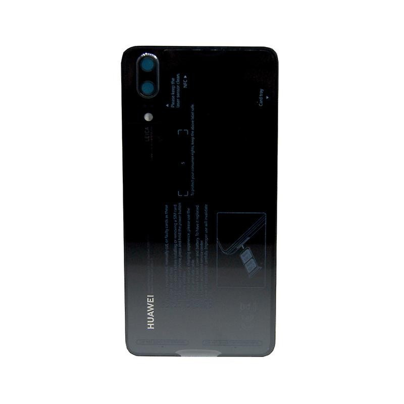 Galinis dangtelis Huawei P20 Black originalus (service pack)