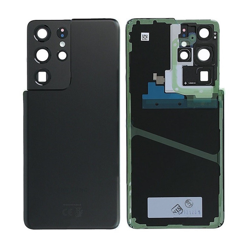 Back cover for Samsung G998 S21 Ultra 5G Phantom Black original (used Grade C)