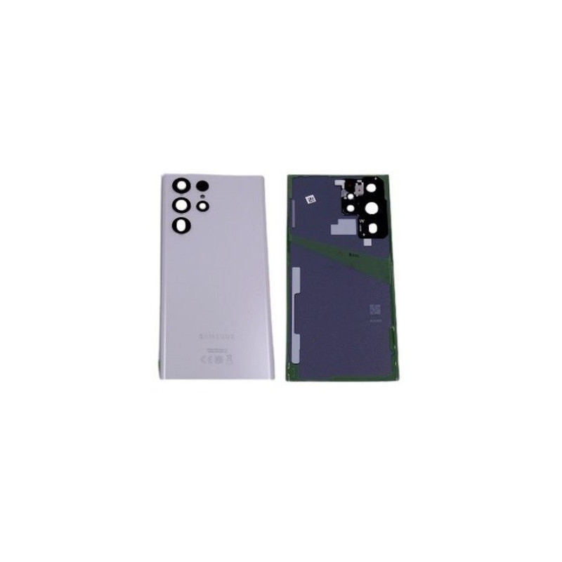 Galinis dangtelis Samsung S908 S22 Ultra White originalus (used Grade A)