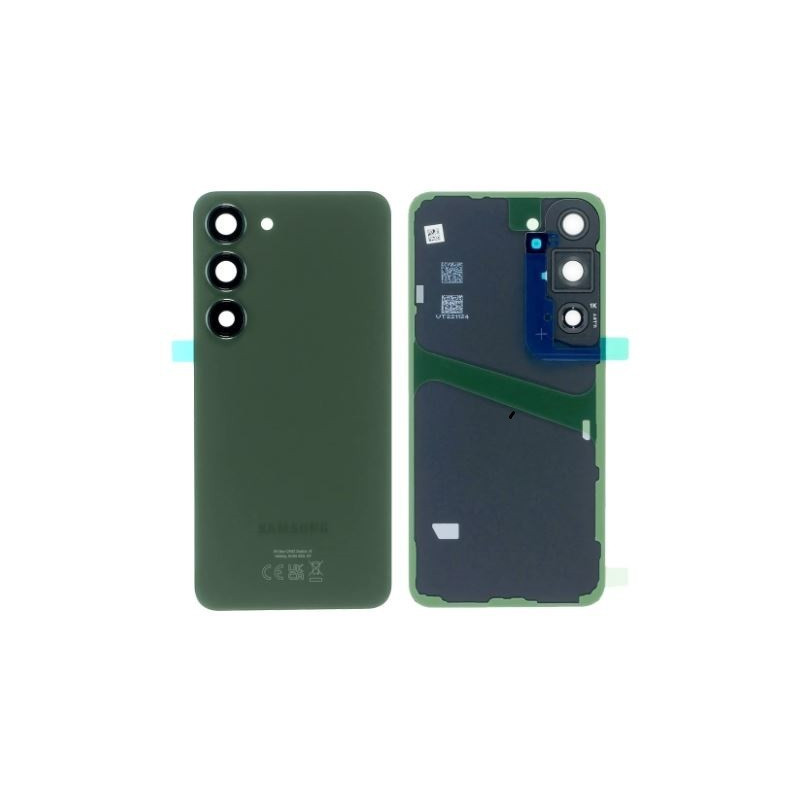 Galinis dangtelis Samsung S911 S23 Green originalus (used Grade B)