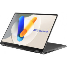Asus VivoBook 16 Flip TP3607SA-RJ033W 120Hz U7-256V 16GB 1SSD EN W11 Pilkas Nešiojamas kompiuteris