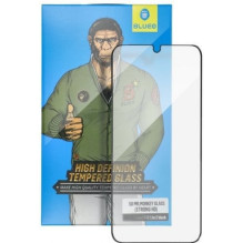 BlueO "5D Mr. Monkey Glass Samsung Galaxy S25 Edge" Black (Strong HD)