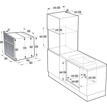 Gorenje BOS67371CLI orkaitė 77 L 3500 WA Beige Gorenje BOS67371CLI orkaitė 77 L 3500 WA Beige