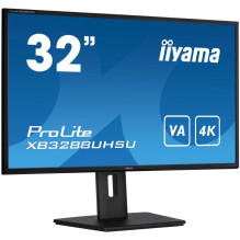 Monitor - Iiyama ProLite XB3288UHSU 32', 4K, UHD, VA, HDMI, DP, Height adjustable, Black