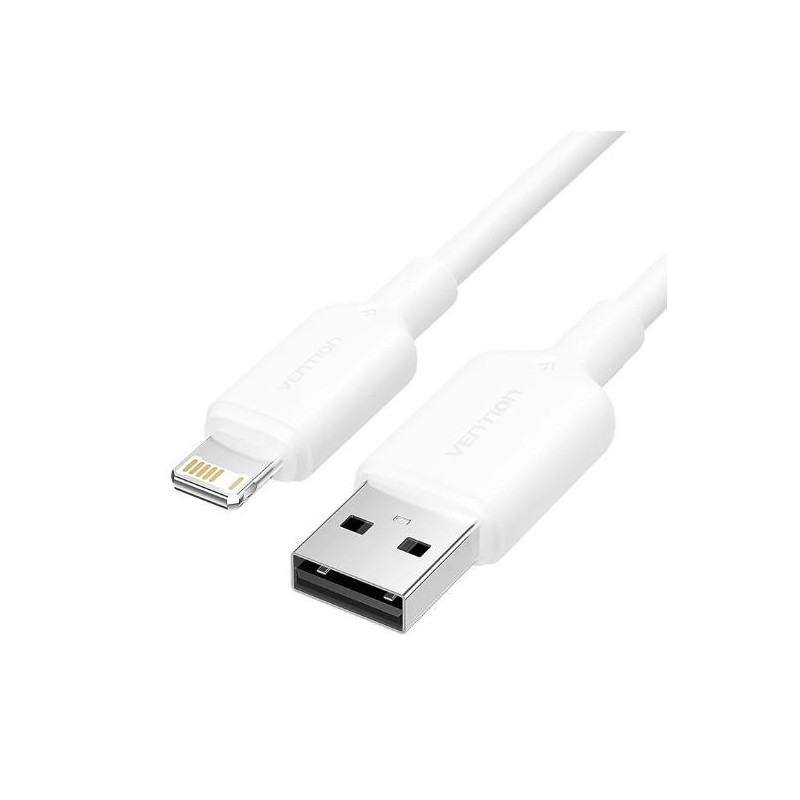 CABLE USB2.0 TO LIGHTNING / 2M WHITE LAMWH VENTION