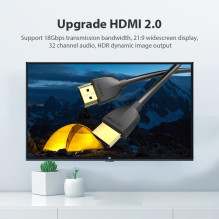 CABLE HDMI 2M / BLACK AAIBH VENTION