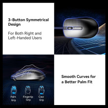 MOUSE USB OPTICAL BLACK / KTABG VENTION