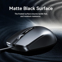 MOUSE USB OPTICAL BLACK / KTABG VENTION