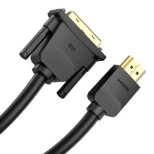 CABLE HDMI TO DVI 2M / BLACK ABFBH VENTION
