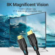 CABLE HDMI 8K / 1M BLACK AANBF VENTION