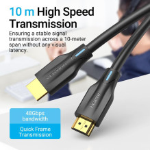 CABLE HDMI 8K / 1M BLACK AANBF VENTION