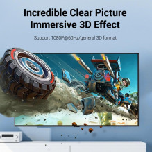 CABLE DP TO DVI 1M / BLACK HAFBF VENTION