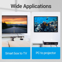 CABLE HDMI 8K / 3M BLACK AANBI VENTION