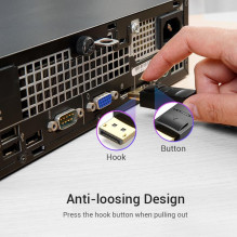 CABLE DP TO HDMI 2M / BLACK HADBH VENTION