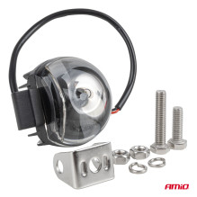 Oświetlenie bezpieczeństwa "strefa bezpieczna U" czerwone do wózków widłowych 10W 10-80V AMIO-04867