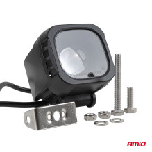 Oświetlenie bezpieczeństwa "strzałka aktywna" niebieskie do wózków widłowych 15W 10-80V AMIO-04866