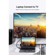 CABLE DP TO VGA 2M / BLACK HBLBH VENTION