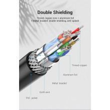 CABLE DP TO VGA 2M / BLACK HBLBH VENTION
