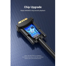 CABLE DP TO VGA 2M / BLACK HBLBH VENTION