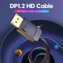 CABLE DP 5M / BLACK HACBJ VENTION