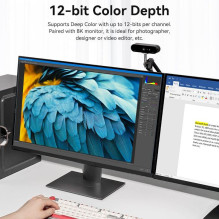 CABLE MINI DP TO DP 2M / BLUE HCFLH VENTION