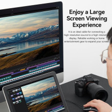 CABLE MINI DP TO DP 2M / BLUE HCFLH VENTION