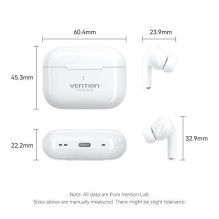 HEADSET WRL ECHO LITE E11 / WHITE NBVW0 VENTION