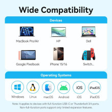NB ACC DOCKING STATION / 0.15M TGLHB VENTION
