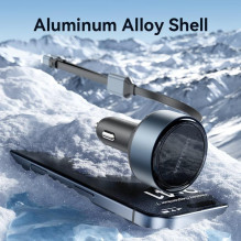 MOBILE CHARGER CAR USB / 3P BLACK FFOB0 VENTION